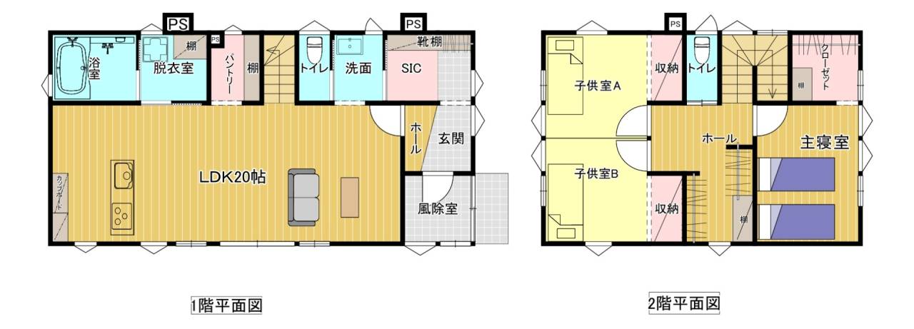 お洒落な玄関ドア